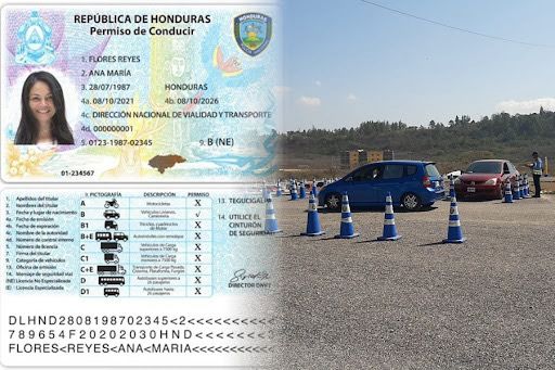 Licencia de conducir Choloma